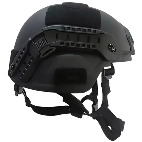 Casque tactique léger PE réglable 55-62 cm compatible accessoires chasse