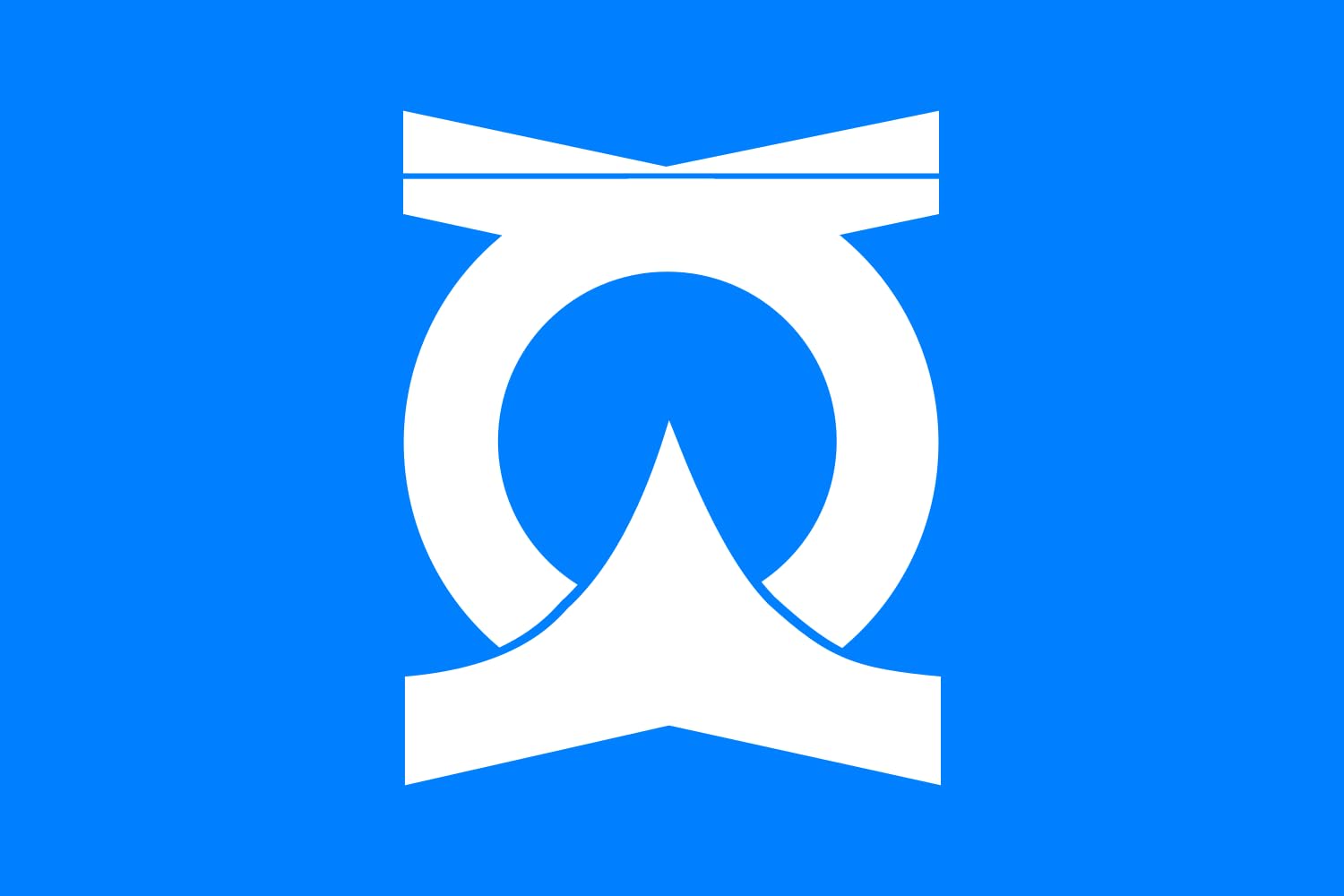 Drapeau de Mashiko Tochigi grand format pour décoration et événement