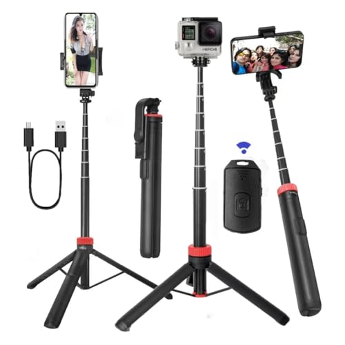 Trépied pour iPhone réglable de 167 cm pour réussir toutes vos photos de groupe