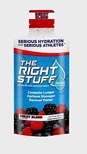 The Right Stuff electrolyte drink concentrate - 3 Pouch Box - Berry Blend