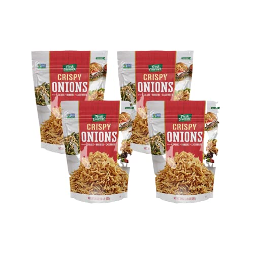 Image of Fresh Gourmet Crispy Onions Snack and Salad Topper (24 Ounce (Pack of 4))