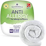 Slumberdown Anti Allergy Super King Duvet 13.5 Tog - Allergy UK Approved Warm Winter Duvet for Allergy Sufferers - Made in the UK, Anti Bacterial & Machine Washable Superking Quilt (260 x 220cm)