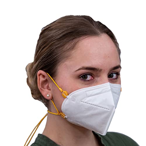 kela Portamascarillas Perfect Fit & Park – Extensión de máscaras – Cinta de máscara – Cable de extensión para máscaras – Extensión de protección bucal 2 unidades – Azul