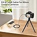 Zosvoses Ersatz EH-67 USB Ladekabel kompatibel mit Nikon Coolpix L100 L105 L110 L120 L310 L320 L330 L340 L810 L820 L830 L840 B500 Kameras, 1 m