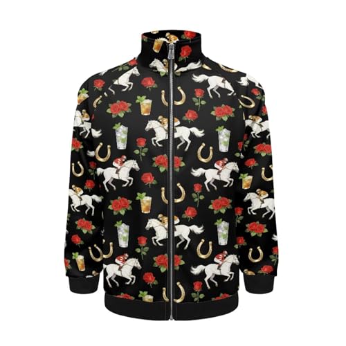 Image of Men's Lightweight Jackets Casual Full Zip Fleece Jacket Men Coats Fashion Long Sleeve Sweatshirt