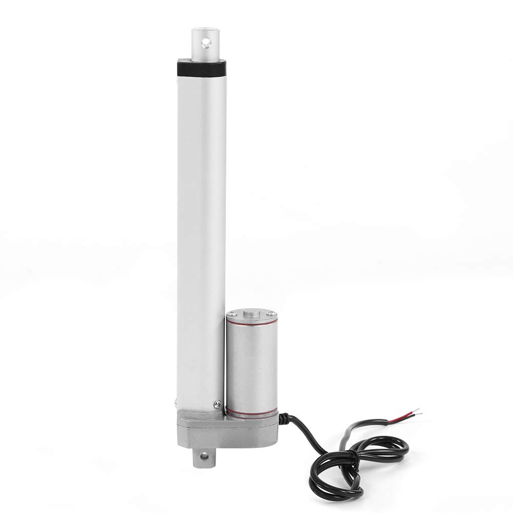 Jiawu Siłownik Liniowy 12 V, Siła Nacisku 750 N, Skok 150–700 Mm, Wspornik Podnośnika Silnika Elektrycznego, Wodoodporny Siłownik Liniowy o Dużej Wytrzymałości z metalową obudową, do zastosowań w