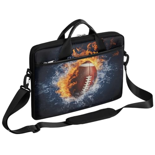 Bolsa para laptop 15 pulgadas Fire Water estilo americano miniatura 1