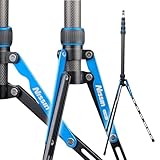 Nissin スーパーライトスタンド LS-50C-L II ナローレッグ カーボンファイバー製 トップポール回転式 設置時の高い安定性と狭い場所での使いやすさを両立するロング＆ナローレッグ構造 軽量582g 耐荷重1.5Kg