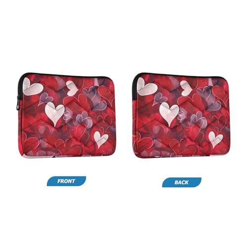 Funda para Laptop 13-14 Pulgadas Impermeable con Corazones miniatura 2