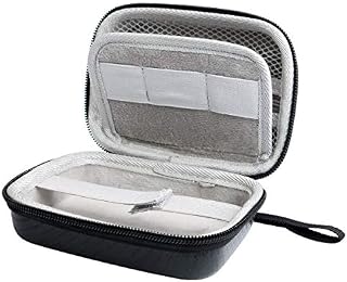 Jiusion Hard Travel Storage Carrying Case Include Carabiner and Strap for Carson MicroBrite Plus Pocket Microscope (MM-300 or MM-300MU) and MicroFlip (MP-250 or MP-250MU)