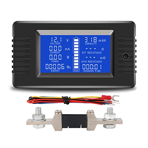PZEM015 Digital DC 0-200V Current with 200A Shunt Car Battery Tester Meter Monitor 12V 24V 48V