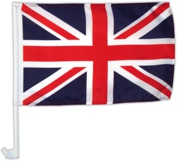 Autofahne Autoflagge Großbritannien - Union Jack 30 x 45 cm Cover