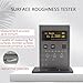 jcwwolk Surface Roughness Meter, High Precision Roughness Meter, with Sensor Probe, Measuring Range Ra 0.05-10.0um/Rz 0.1-50um, for Precise Surface Measurement