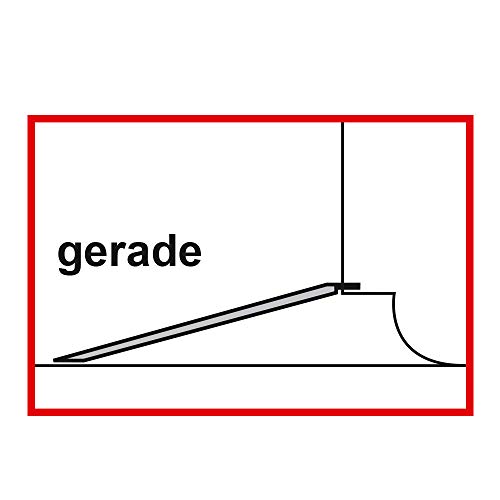 BRB Alu-Auffahrrampe (Paar), gerade, LxB 2000x200 mm, Tragkraft 400 kg/Paar – Bild 4