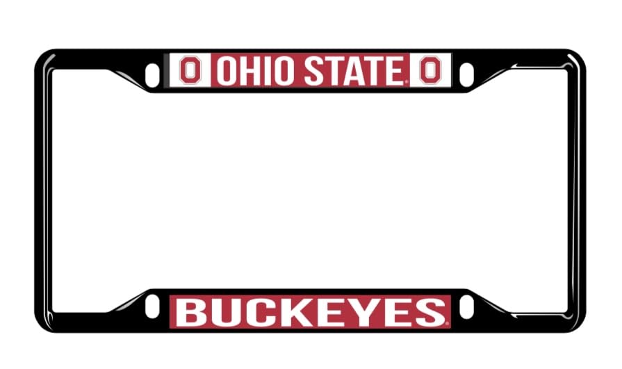 Ohio State Buckeyes Black Tag Frame
