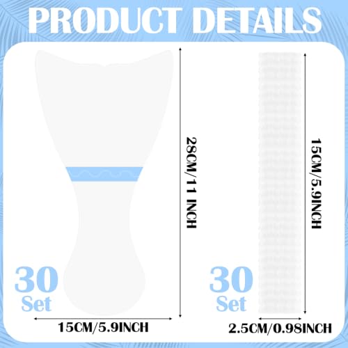 Image of 60 Pcs Tucking Tape Kit with Clear Invisible Tucking Tape and Tubular Gauze for Transgender Drag Queens Cosplayers