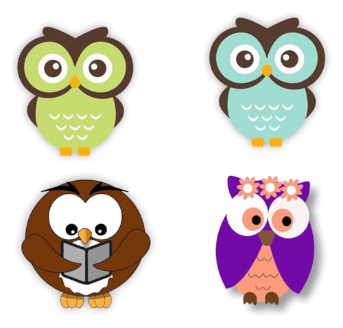 Image of Zesta Wooden Fridge Magnets Set | Refrigerator Decor Magnets for Kitchen | India Souvenir Fridge Magnet Collection | Wooden Magnet for Fridge Door Decoration (Owl Fridge Magnet)