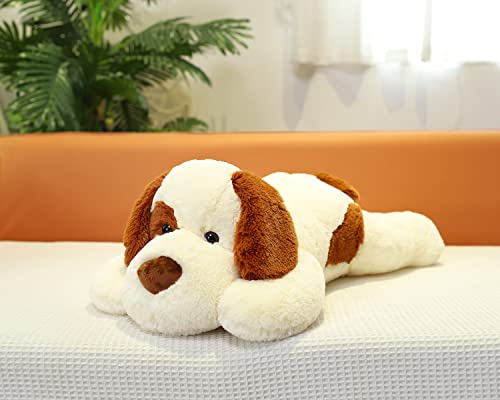 Yesgirl WPL02 26.8 Inch Large Dog Weighted Stuffed Animals, 5 Lb Weighted Plush Animal, Cute Plush Toy Pillow thumb #1