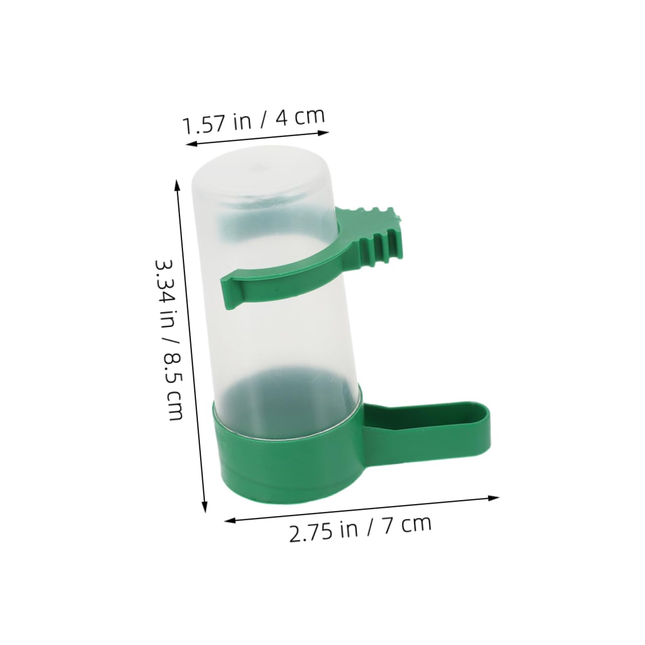 Totority 20pcs Automatic Bird Parrot Drinking Bowl for Small Birds Durable Water Dispenser for Parakeets Budgies and Rabbits Easy to Use and Clean