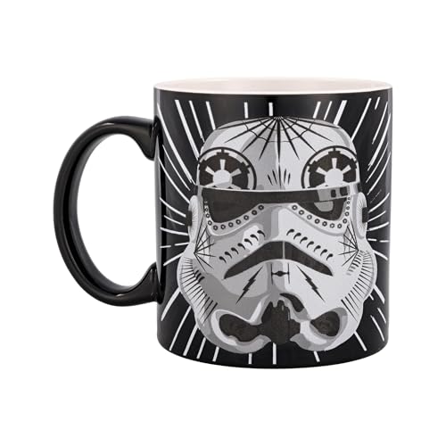 Taza de cerámica Star Wars Darth Vader y Stormtrooper 20 oz miniatura 2
