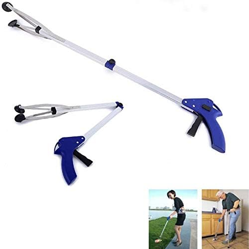Lot De 5 Grappins Müllzange 76 Cm - Pince De Préhension Déchets Léger