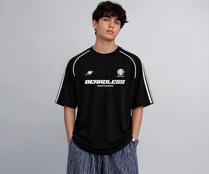 shaira fashion Men’s Printed Polycotton Relax Fit Round Neck T-Shirt I Half Sleeve Solid Casual & Gym Wear Comfortable Regular T-Shirt-picture-30