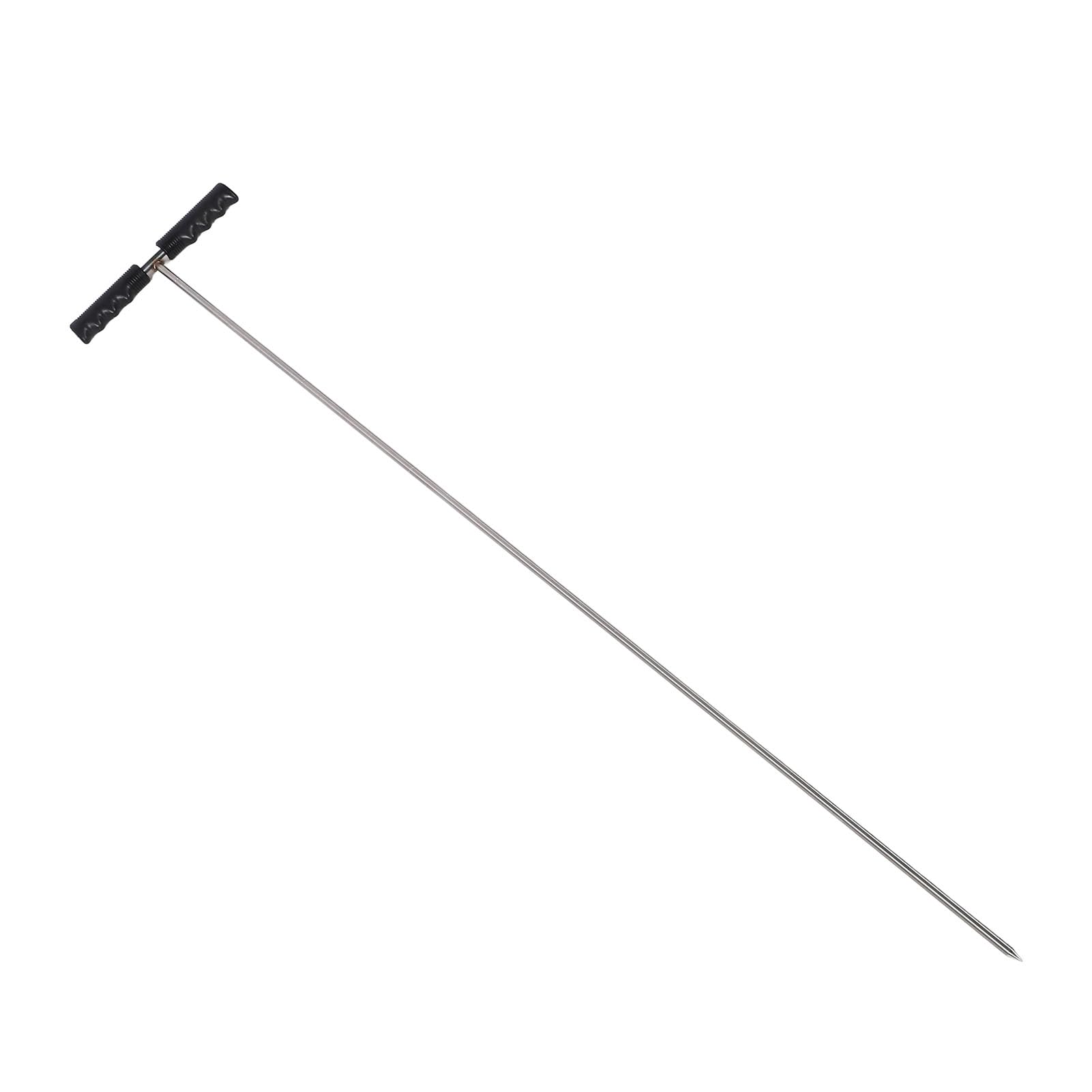Bodensonde aus Edelstahl |32 bis 48 Zoll verstellbarer Stab zur Lokalisierung von Kläranlagen/Erdrohren/Versorgungsleitungen |Robuste Erdsonde mit durchdringender Spitze