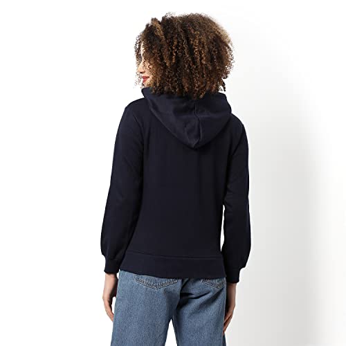 Image of PINACOLADA Women Stylish Zipper Sweatshirt Regular Fit for Casual Wear | Full Sleeves | Cotton | Sweatshirt Crafted with Comfort Fit and High Performance for Everyday Wear
