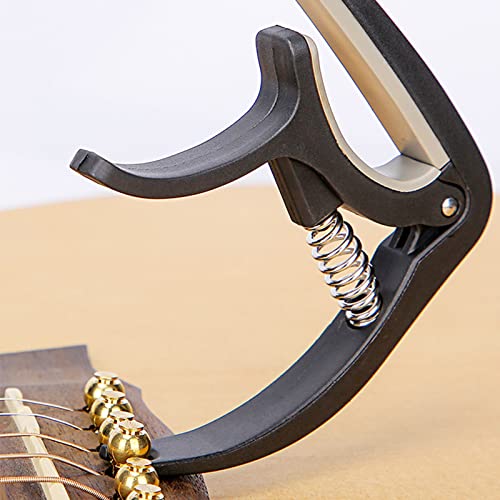 ENLACE Capodastre pour guitare acoustique, acoustique, guitare électrique, ukulélé, basse, banjo, guitare noire avec… - Les Beatles, Paul McCartney, John Lennon, RIngo Starr, George Harrison ENLACE Capodastre pour guitare acoustique, acoustique, guitare électrique, ukulélé, basse, banjo, guitare noire avec… – Image 7