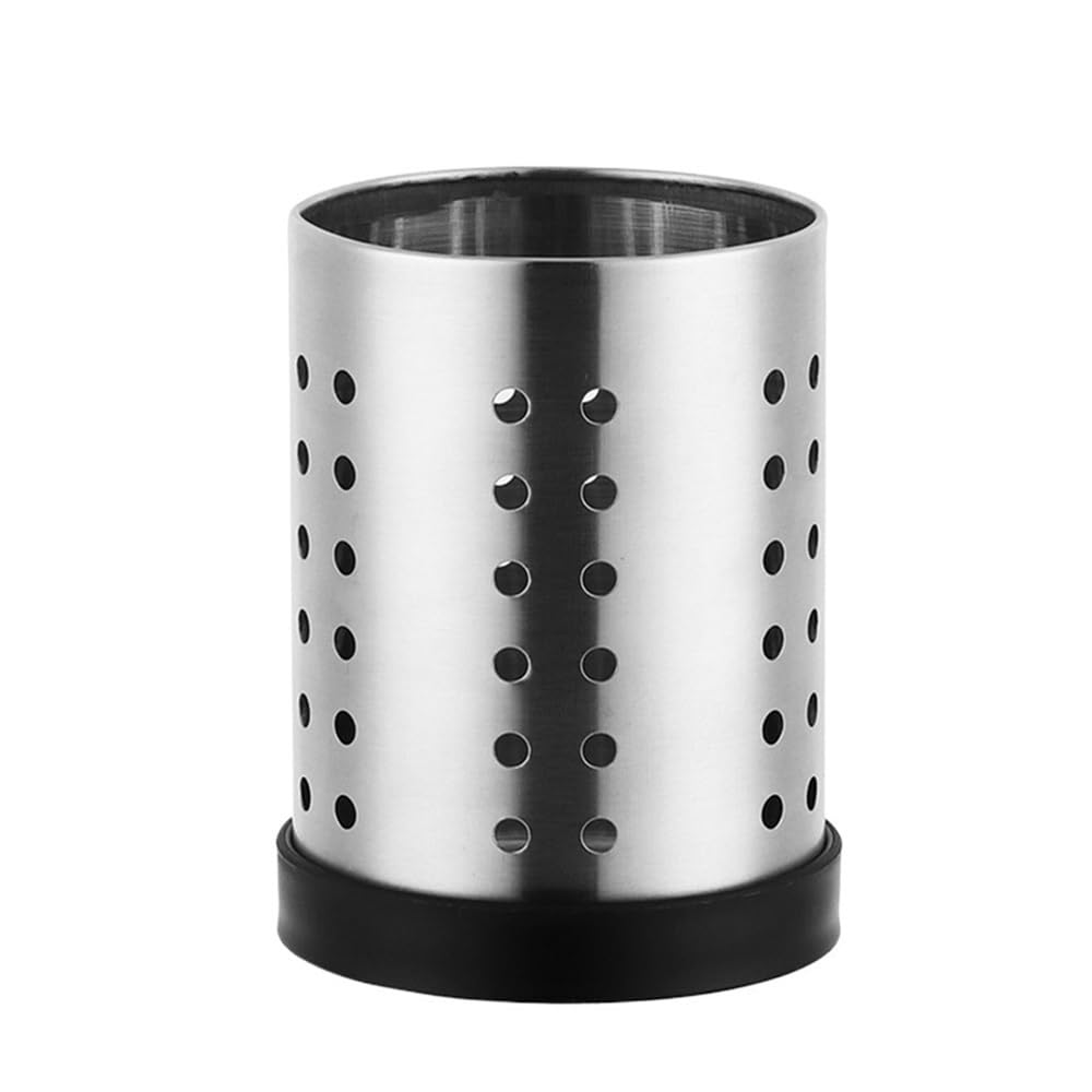 E7v2t9k6 One Color Cooking Utensil Holder Utensil Holder Flatware Drainer Spoon Fork Chopsticks Storage Basket Stainlesssteel Rack Home Kitchen Appliance Cutlery Organizer