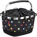 Volumen: 24 l KlickFix Unisex – Erwachsene Carrybag GT Einkaufskorb, dots, 24 Liter