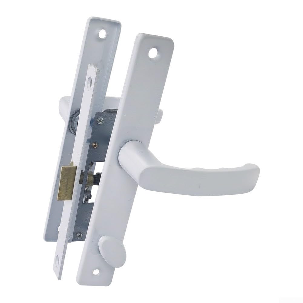 Juego Manija Puerta Aluminio Sin Llave Paso Interior