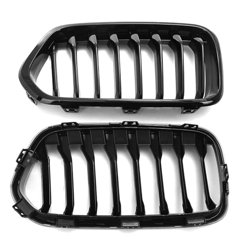 Rejilla frontal exterior premium negra brillante para X2 F39 línea única 4