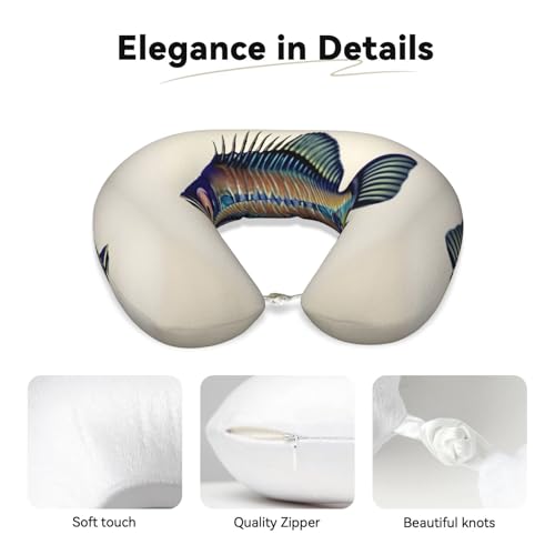 Almohada de poliéster ajustable para cuello negra miniatura 4
