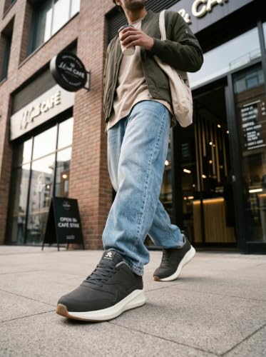 Image of OFF LIMITS Stussy (Memory Tech) Casual Sneakers for Men with Memory Foam Insock, Synthetic Upper and Phylon /TPR Sole, Stylish Lace-Up Shoes Outings