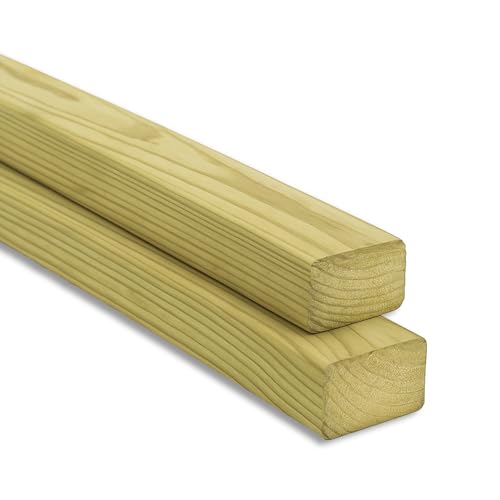 Listones de pino impregnados,...