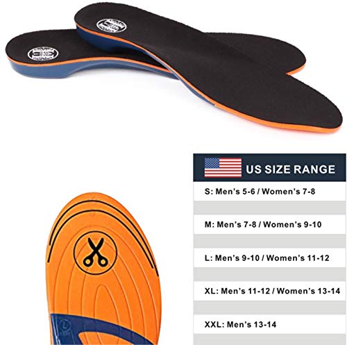 Plantillas para zapato unisex con soporte ortopédico miniatura 6