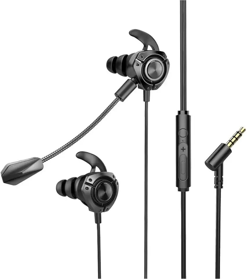 Headset Fone Gamer Celular P2 PC PS4 PS5 com Microfone Lives jogos chat video conferência intra auricular, IBMKIDS (Preto)