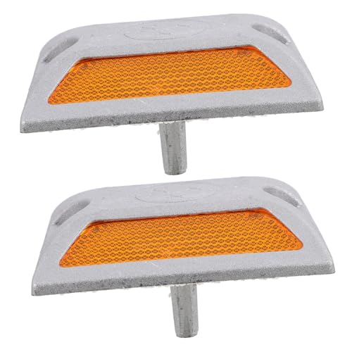 Marcadores reflectantes para pavimento de aluminio 2 pcs miniatura 1