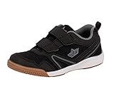 Flexible Laufsohle Lico BOULDER V Unisex Kinder Multisport Indoor Schuhe, Schwarz/ Anthrazit, 34 EU