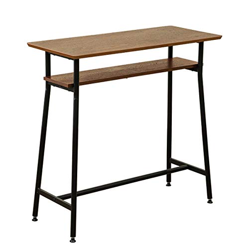 Amazon｜Olneyカウンターテーブル 90×40 UTK-14WAL｜カウンター 