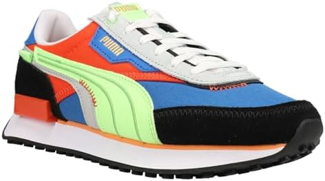 PUMA mens Future Rider Sneaker, Puma Whitemaize, 4.5 US | Image 1