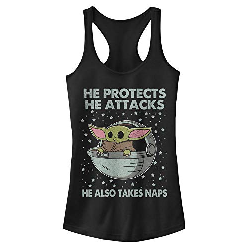 Star Wars Women's Nap T-Shirt, Black, S