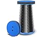 Sgabello Pieghevole Portatile, Sgabello Campeggio Regolabile di Sgabello da Campeggio per Pesca/Campeggio/Escursione/Trekking/Interna, Carico Massimo 397 lb-Mini Sgabelli Ultralight Impermeabile -blu