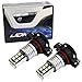 iJDMTOY (2) Xenon White 15-SMD High Power LED Replacement Bulbs For 2017-up Jeep Compass Daytime Running Lights