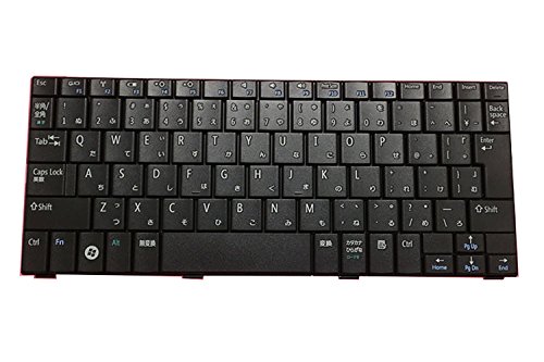 (�C�������p) �K�p����DELL Mini10/Mini1010/Mini1011 ���{��L�[�{�[�h V101102BJ1 �u���b�N�i�K�j