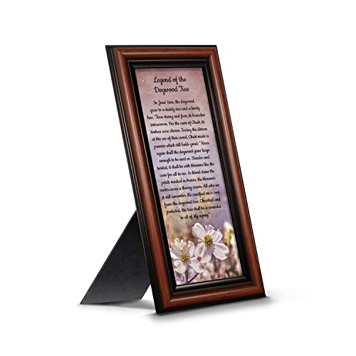 The Legend of The Dogwood Tree Easter Home Decor, Easter Story of The Crucifixion of Christ, Christian Wall Art Gifts for Women, 7433W