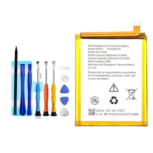 Vvuilsty HE401 Replacement Battery for Cricket Icon 3/AT&T