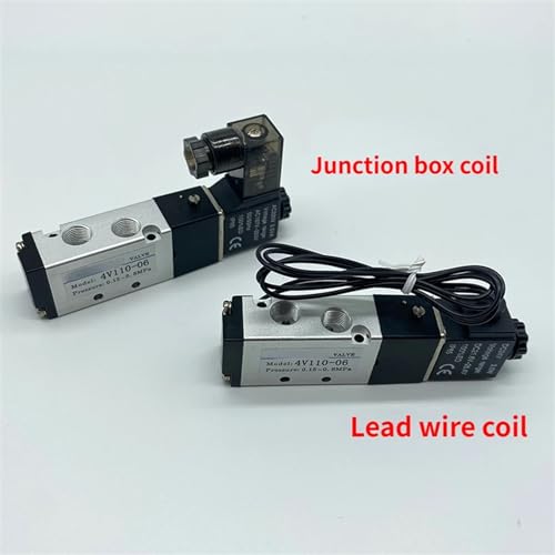 Électrovanne 4V110-M5 DC24V résout les pertes de pression d'air