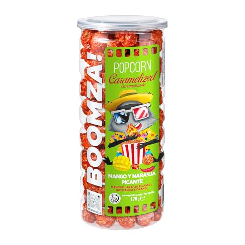 BOOMZA PALOMITAS CARAMELIZADAS SABOR 'MANGO Y NARANJA PICANTE' 170 GR